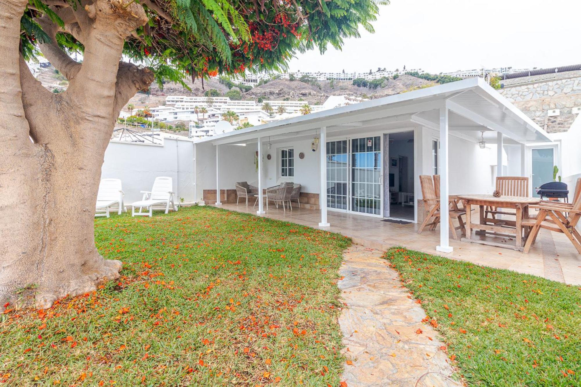 Villa Flatguest Orinoco + Pool + Terrace + Garden Mogán Esterno foto